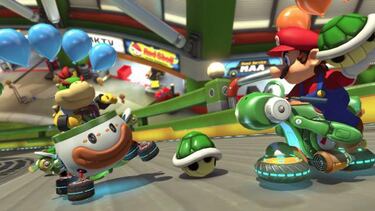 Mario Kart 8 Deluxe saldrá en Nintendo Switch en abril