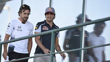 Alonso y Sainz, en Malasia.
