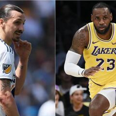 Galaxy le deseó suerte a Lebron en su primer juego con LA