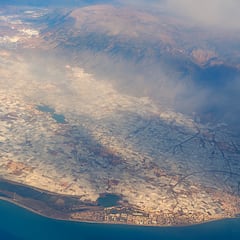 Pirámides o pared china: la única construcción humana que se ve desde el espacio es en España