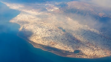 Thousands of greenhouses create this particular landscape in El Ejido, Almeria province, South Spain