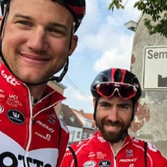 De Gendt y Wellens concluyen su odisea de 1.000 kilómetros en bici de Lombardía a Bélgica