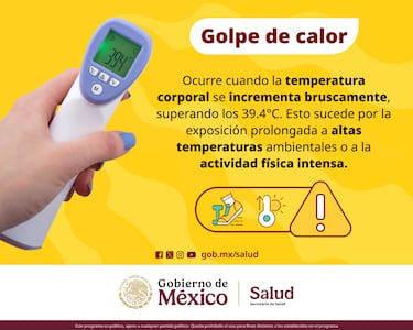 Así podrás identificar un golpe de calor, descubre los síntomas y qué hacer para prevenirlo a tiempo