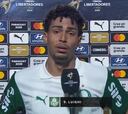 Jugador de Palmeiras rompe a llorar tras sufrir insultos racistas