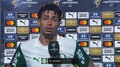 Jugador de Palmeiras rompe a llorar tras sufrir insultos racistas