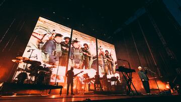 Massive Attack durante su actuación en 2024 en el Kalorama. Anunció su cartel para 2025 con cambio de ubicación.