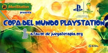 Apúntate al Mundial PlayStation a favor de Juegaterapia