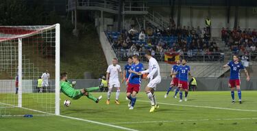 0-5. Iago Aspas marcó el quinto gol.