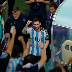Messi marcó el camino del triunfo de Argentina