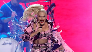 Presentación de la cantante Gewn Stefani.