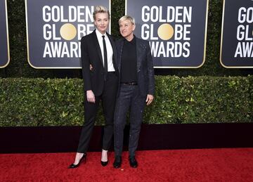 Portia de Rossi y Ellen DeGeneres.