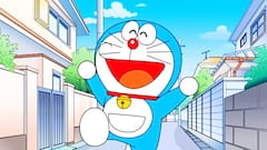 El gato cósmico hace magia en Tailandia: usan a Doraemon para invocar la lluvia y funciona