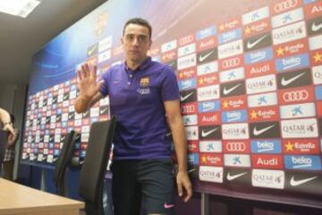 Xavi anunció que deja el Barcelona tras 17 años de grandes éxitos: tres Champions y ocho Ligas españolas entre otros grandes títulos.