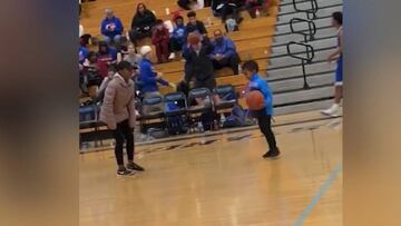 Niño de 5 años te enseña como jugar basketball como todo un All-Pro