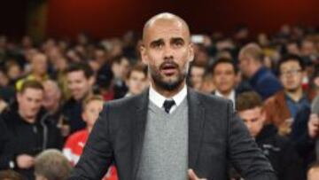 El director técnico del Bayern Munich, Pep Guardiola.