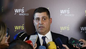 15/10/25 EVENTO WORLD FOOTBALL SUMMIT 2025 MADRID
David Aganzo, presidente de la Asociación de Futbolistas Españoles (AFE)
