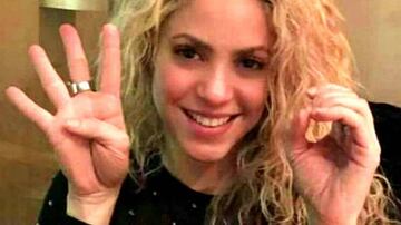 The viral photo of Shakira.