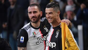 Bonucci advierte a Cristiano: "Va a recibir algunos golpes"