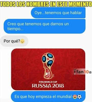 Los mejores memes del día inaugural de Rusia 2018