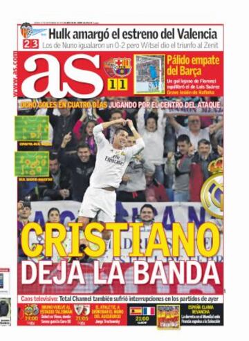 Las portadas de AS de septiembre