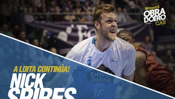 Nick Spires renueva con el Obradoiro