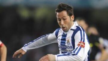 <b>ÚLTIMO EQUIPO.</b> Tamudo, la temporada pasada, con la Real.