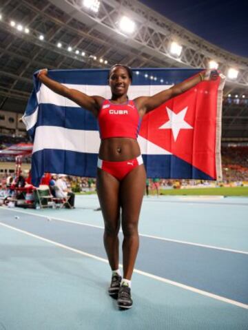 La cubana especialista en salto con pértiga logró un doblete con medalles de oro en Toronto y Pekín. 