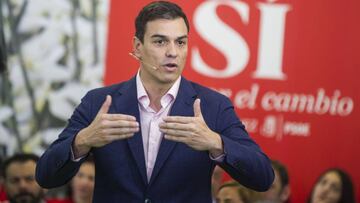 Pedro S&aacute;nchez, secreatrio general del PSOE.