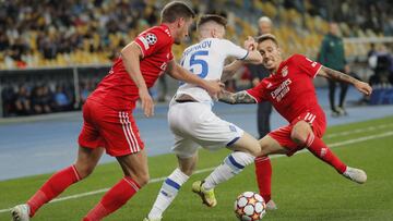 Benfica y Dinamo Kiev.