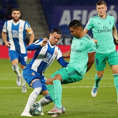 La victoria del Real Madrid sobre el Espanyol en imágenes