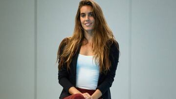 GRAF312 BARCELONA. 14/11/2017.- La capitana del equipo español de natación sincronizada, Ona Carbonell, repasa en una entrevista con Efe su futuro y el del equipo, así como el relevo en la dirección técnico con vistas a Tokio 2020.- EFE/ Enric Fontcuberta