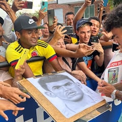 Segundo día de la Selección: Llega Luis Díaz y práctica sin prensa