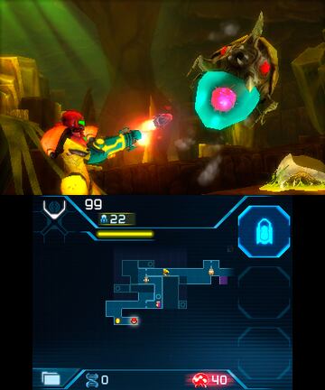 Captura de pantalla - Metroid: Samus Returns (3DS)