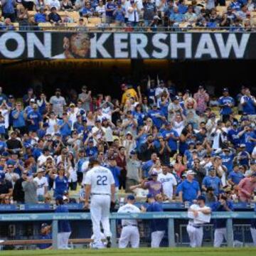 Clayton Kershaw, pitcher titular de Los Angeles Dodgers, será uno de los hombres a seguir en los Playoffs de la Liga Nacional.