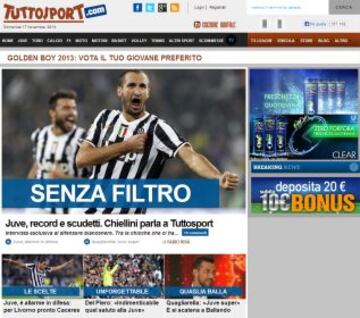 Portadas de la prensa extranjera