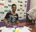 Silva se presenta con el Jaén con una camiseta de Franco