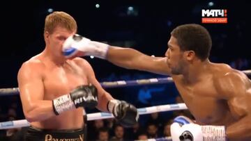 El KO de Anthony Joshua a Povetkin para ganar en Wembley