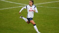 Alex Morgan, jugadora del Tottenham. 