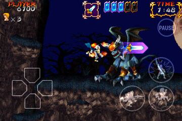 Captura de pantalla - Ghosts&#039;N Goblins Gold Knights (IPHO)