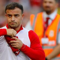 Shaqiri da positivo por coronavirus y no jugará contra España