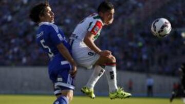 La U empata un partido de locos ante Palestino y se aleja