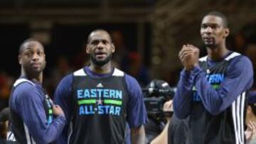 El 'big three' de Miami no se perderá el All Star..