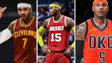 Carmelo expande su lista: OKC y los Cavaliers entran en acción