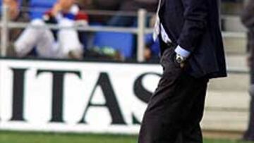 <b>ARREPENTIDO</b>. "Pido excusas si como seleccionador he
molestado a alguien", insistió el técnico madrileño