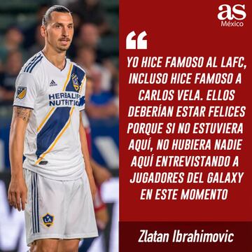 Zlatan Ibrahimovic después de que su equipo fuera eliminado en playoffs de la MLS por LAFC.