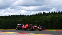 Carlos Sainz (Ferrari SF-23). Spa-Francorchamps, Bélgica. F1 2023.