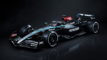 Mercedes W15 de Lewis Hamilton. F1 2024.