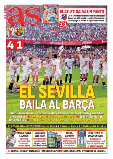 Las portadas de AS de octubre