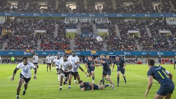Los Leones no pudieron con Fiji en Málaga.