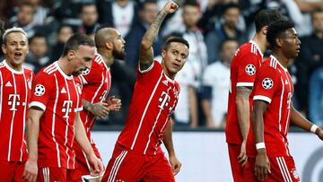 Resumen y goles del Besiktas-Bayern de la Champions